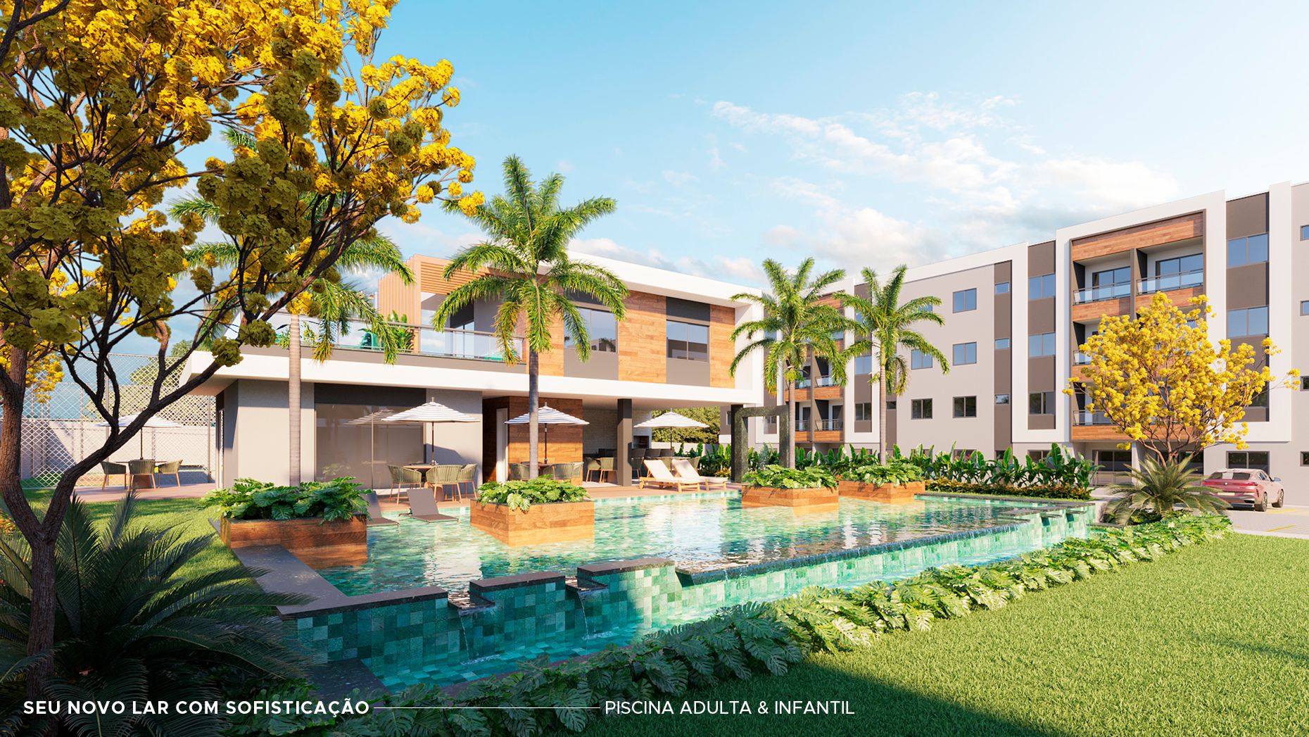Piscina adulto e infantil
